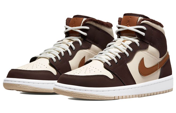 Jordan Air Jordan 1 Mid SE Cream Dark Chocolate Jordan LOOKBOOK DO6699 200 lookbook